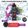 VNSN Quake 10000 disposable pod - Grape Ice flavored